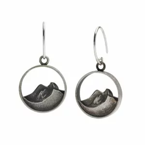 Half Dome landscape earrings