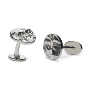 Mountain Cuff Links - Sterling Silver