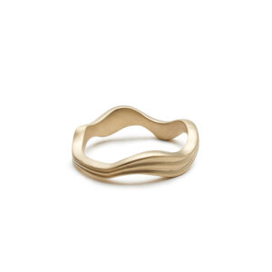 Ready to ship River Current Ring - Gold