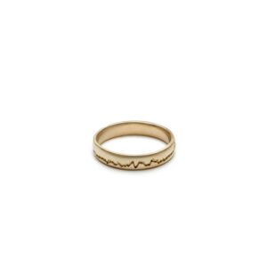 Ready to ship Pacific Crest Trail Inset Ring - Gold