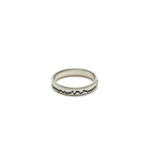 Pacific Crest Trail Inset Ring - Sterling