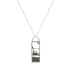 Sunrise over the Mountains Necklace