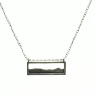 Green Mountain Bar Necklace