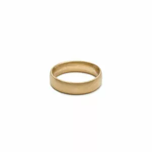 Simple Wide Band - Gold