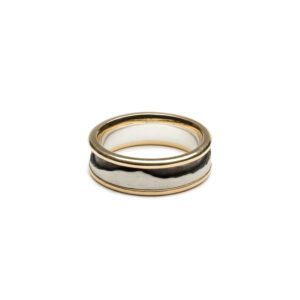 Custom Dual Metal Ring with edges