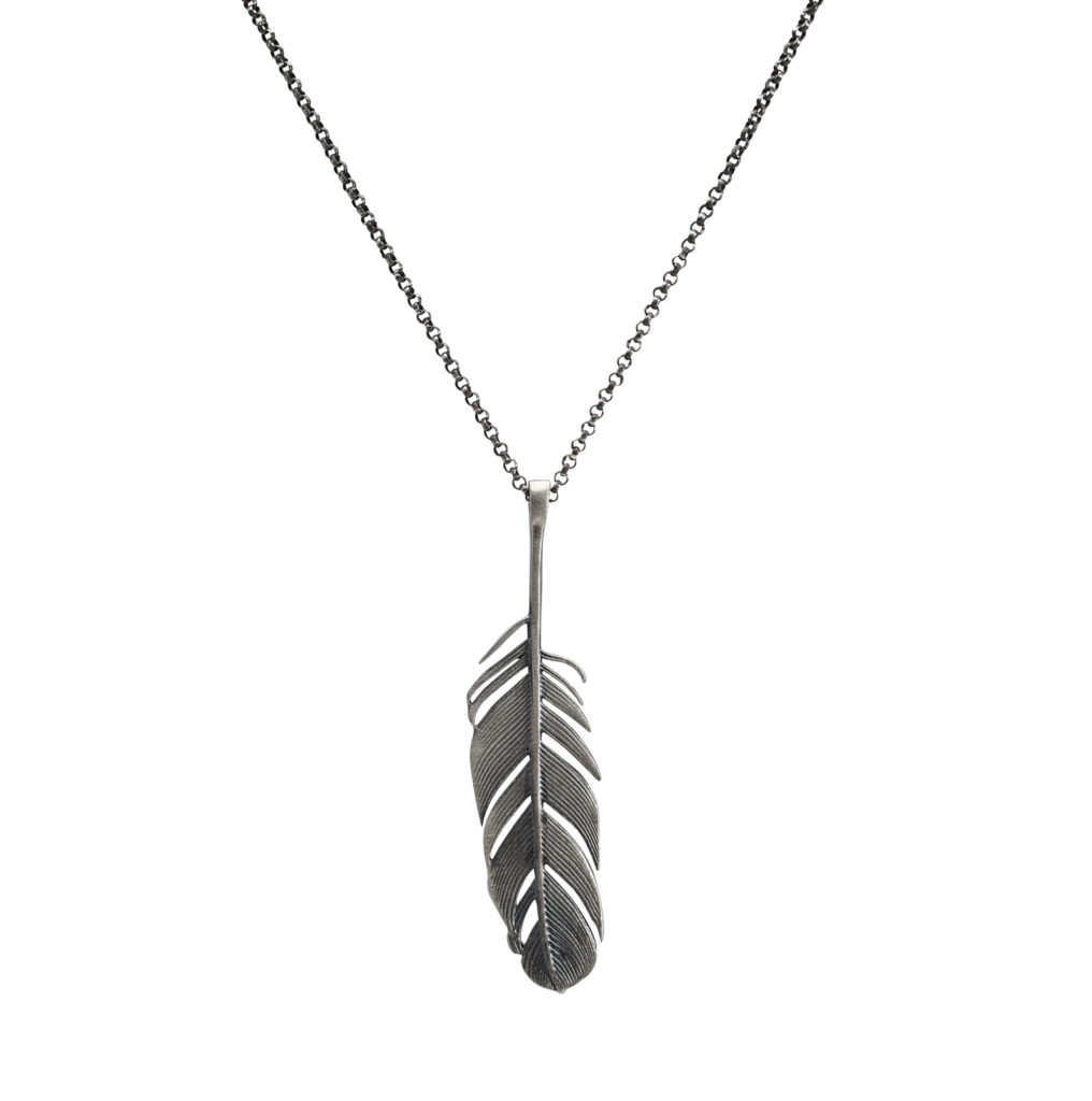 【HYERES LOR】23FW★ Penidor Flat Silver (Y) Necklace HYERES LOR】23FW☆ Penidor Flat Silver (Y) Necklace