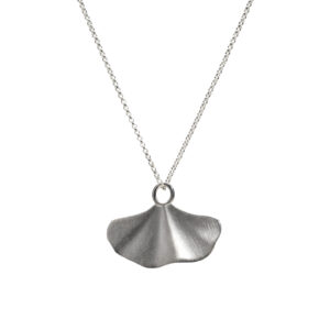 Ginko leaf necklace