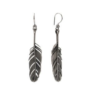 Large Feather earrings